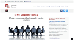 Desktop Screenshot of m-cot.com